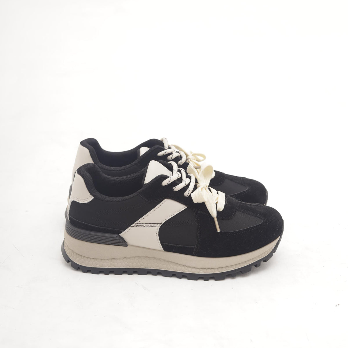 SNEAKERS RUNNING COLOUR BLOCK NERO 