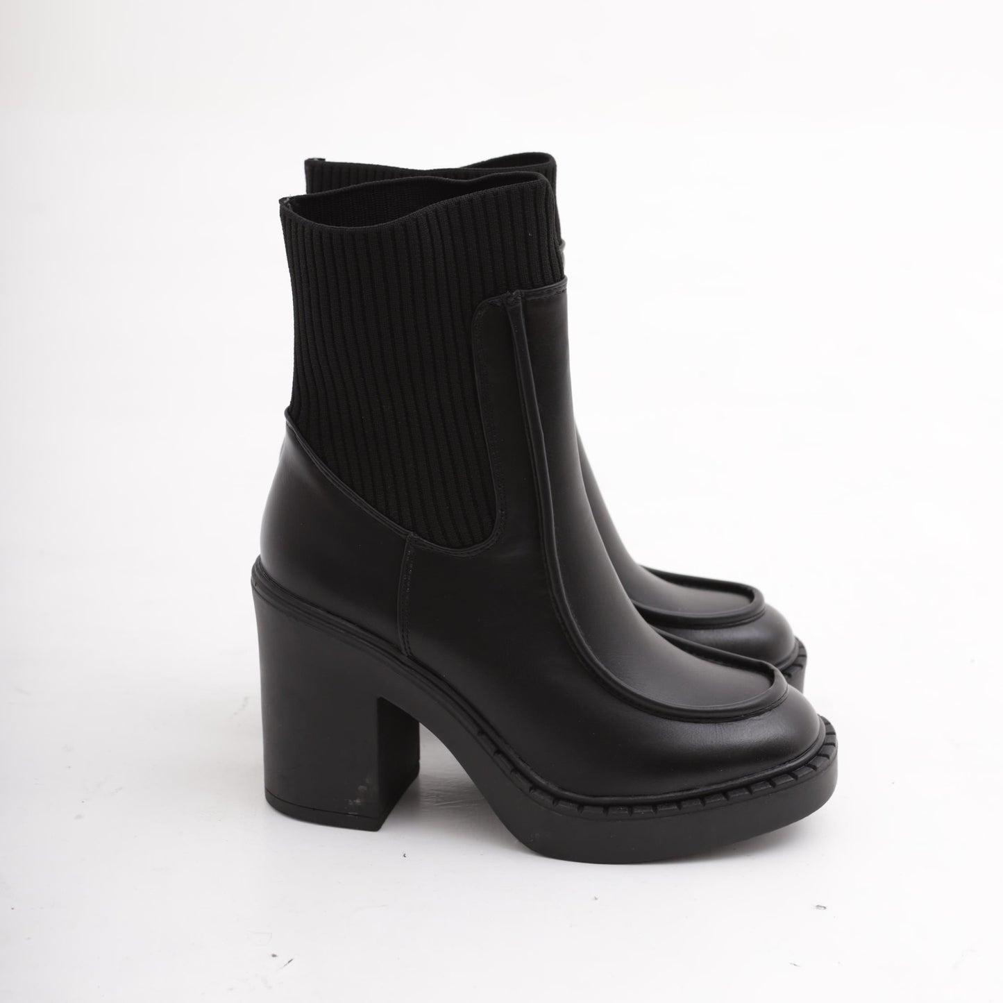 STIVALETTO INGEGNERE TACCO NERO 