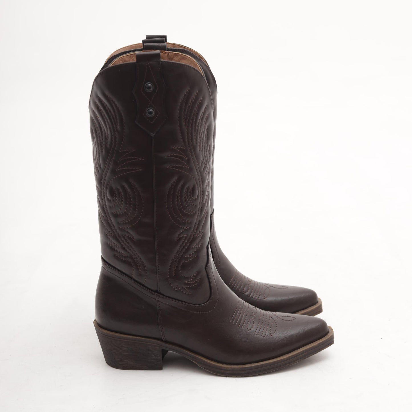 STIVALE CAMPEROS RICAMO TESTA DI MORO MP2737-2PUTESTA DI MORO CHOCOLA