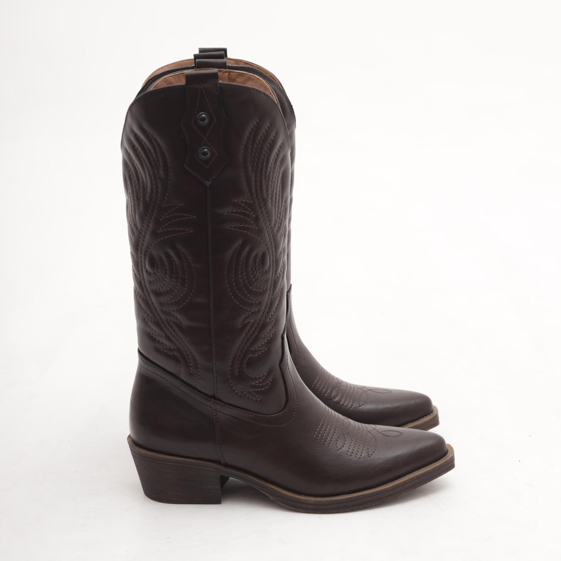 STIVALE CAMPEROS RICAMO TESTA DI MORO MP2737-2PUTESTA DI MORO CHOCOLA