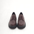 OXFORD SUOLA ALTA LISCIA BORDEAUX 
