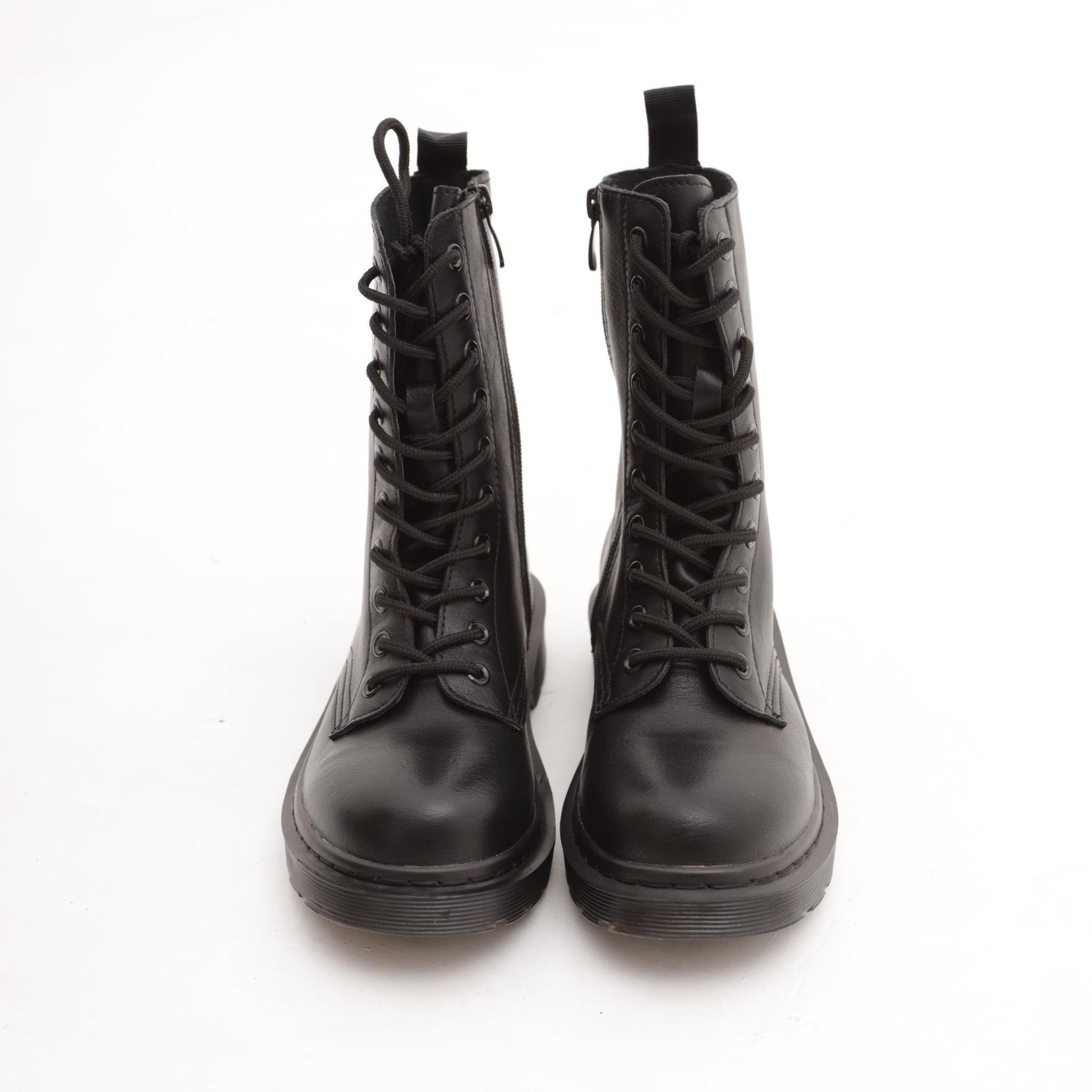ANFIBIO ALTO CON ZIP NERO 