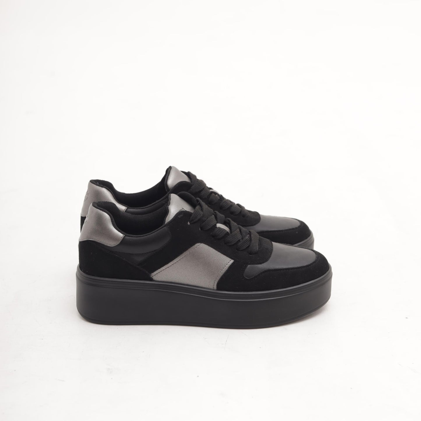 SNEAKERS PLATFORM NERO MP2736-1PUNE CHOCOLA