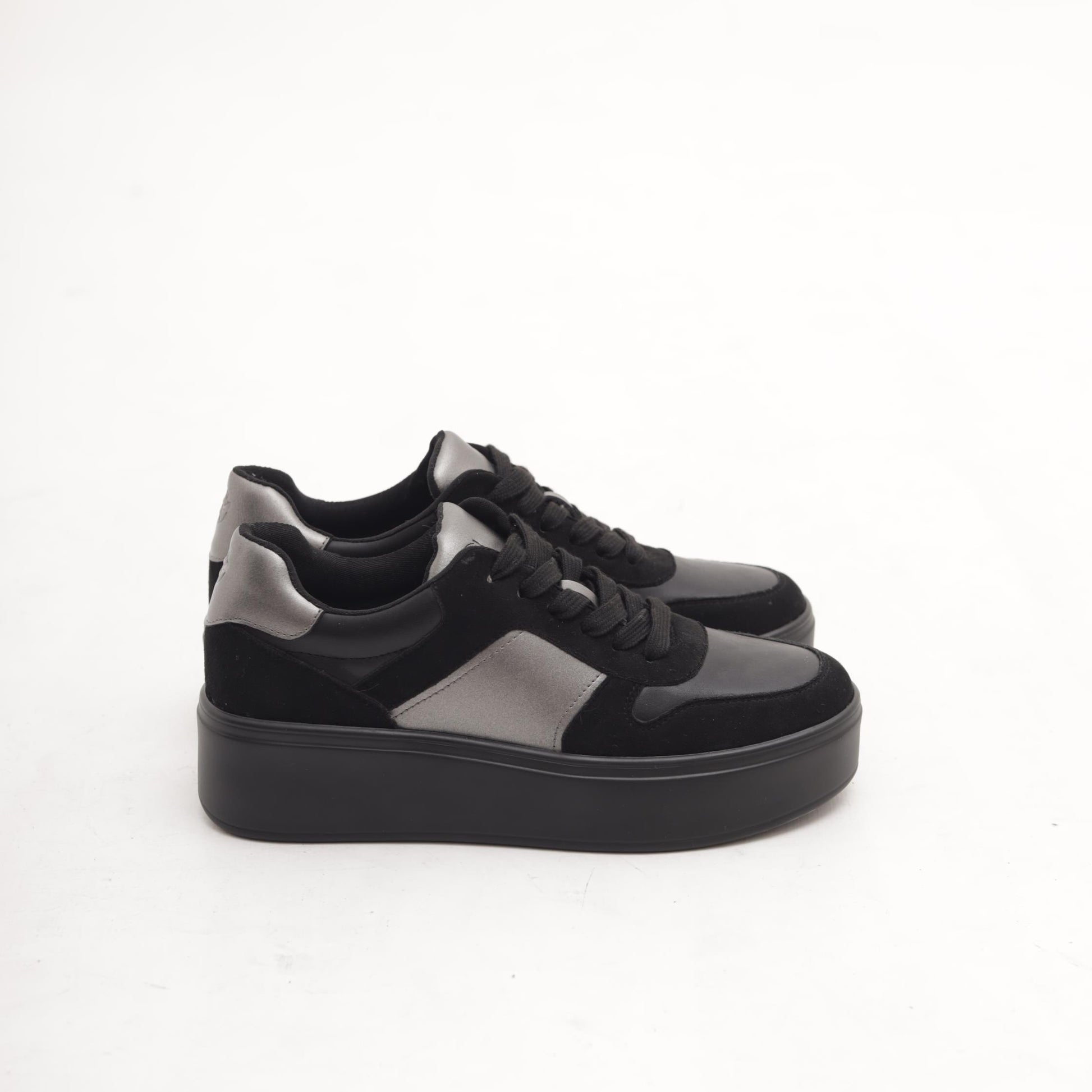 SNEAKERS PLATFORM NERO MP2736-1PUNE CHOCOLA