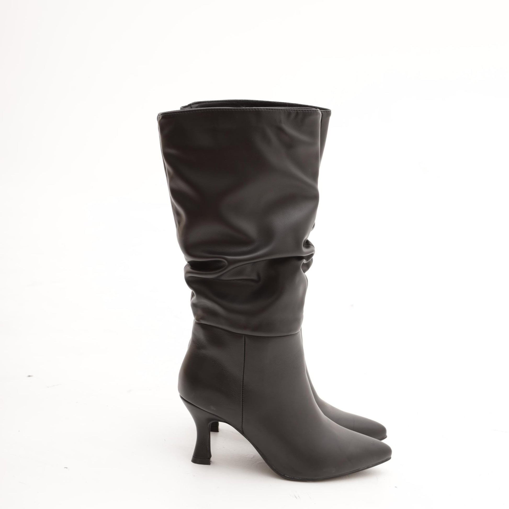 STIVALE ARRICCIATO CHOCOLA' NERO 