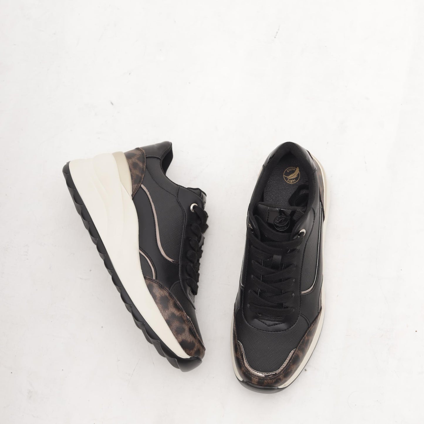 SNEAKERS ZEPPA LEOPARDO MP2604-4PULE CHOCOLA