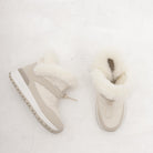 STIVALETTO SNEAKERS RUNNING BEIGE 