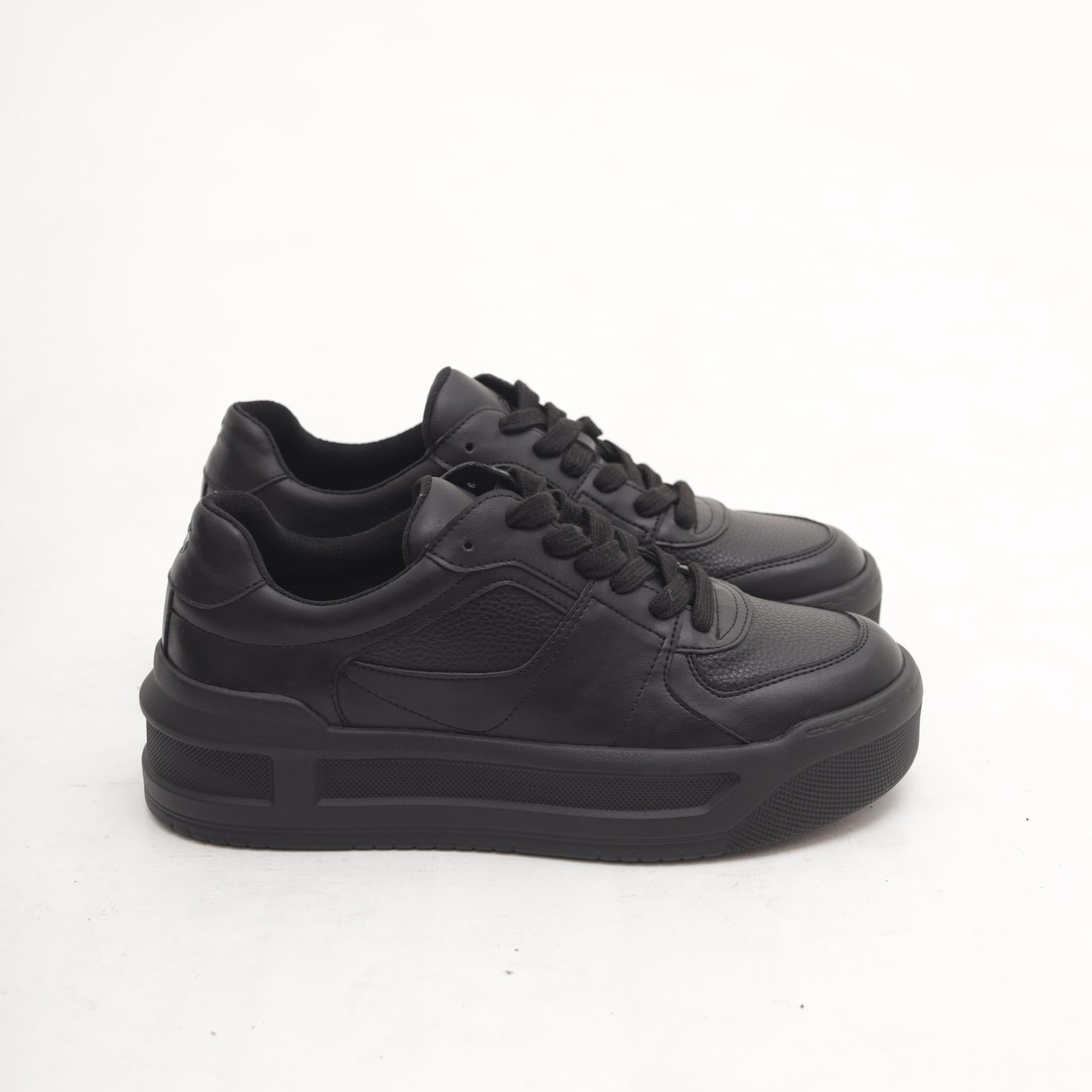 SNEAKERS PLATFORM NERO MP2607-3PUNE CHOCOLA