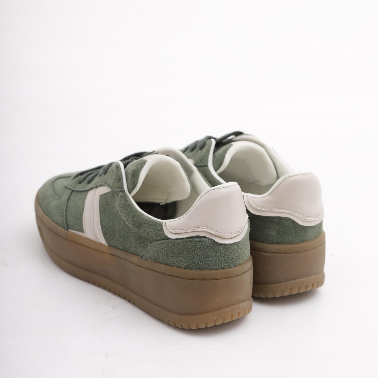 SNEAKERS PLATFORM VERDE<BR/> 