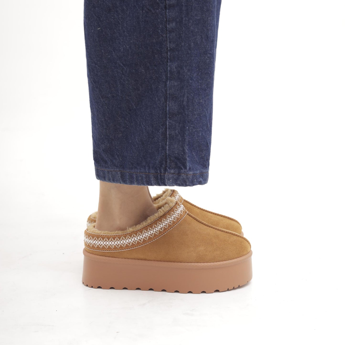 SABOT MAMMUT BORDATO CUOIO MP1002-1MFCU CHOCOLA