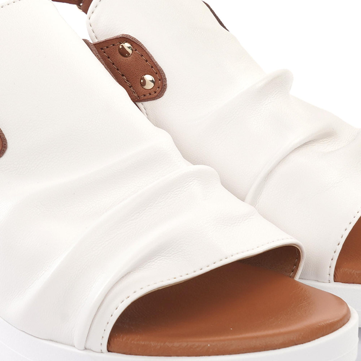 SANDALO ZEPPA SOFT BIANCO<BR/> 