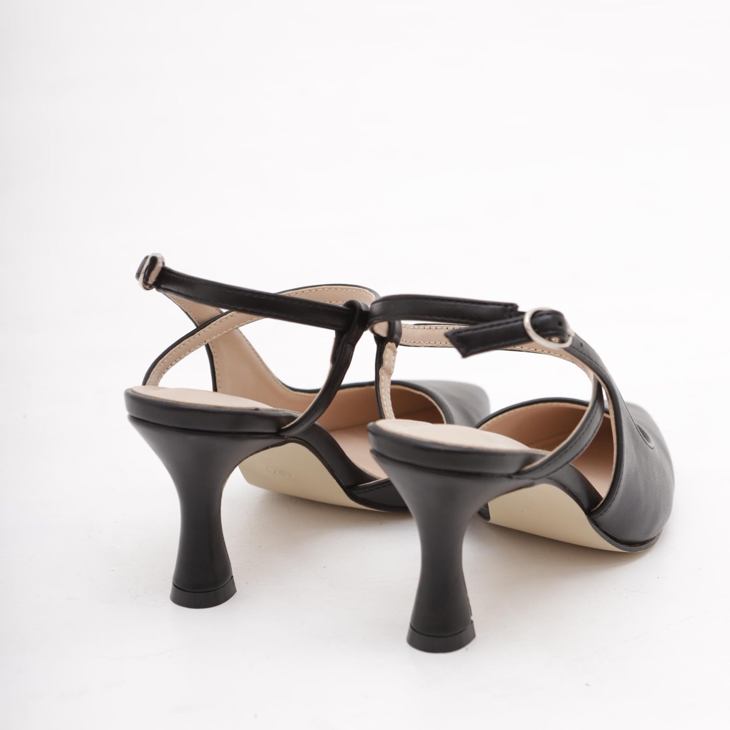 SLINGBACK CROSS NERO 