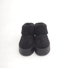 SLIPPER MAMMUT RISVOLTATO NERO 