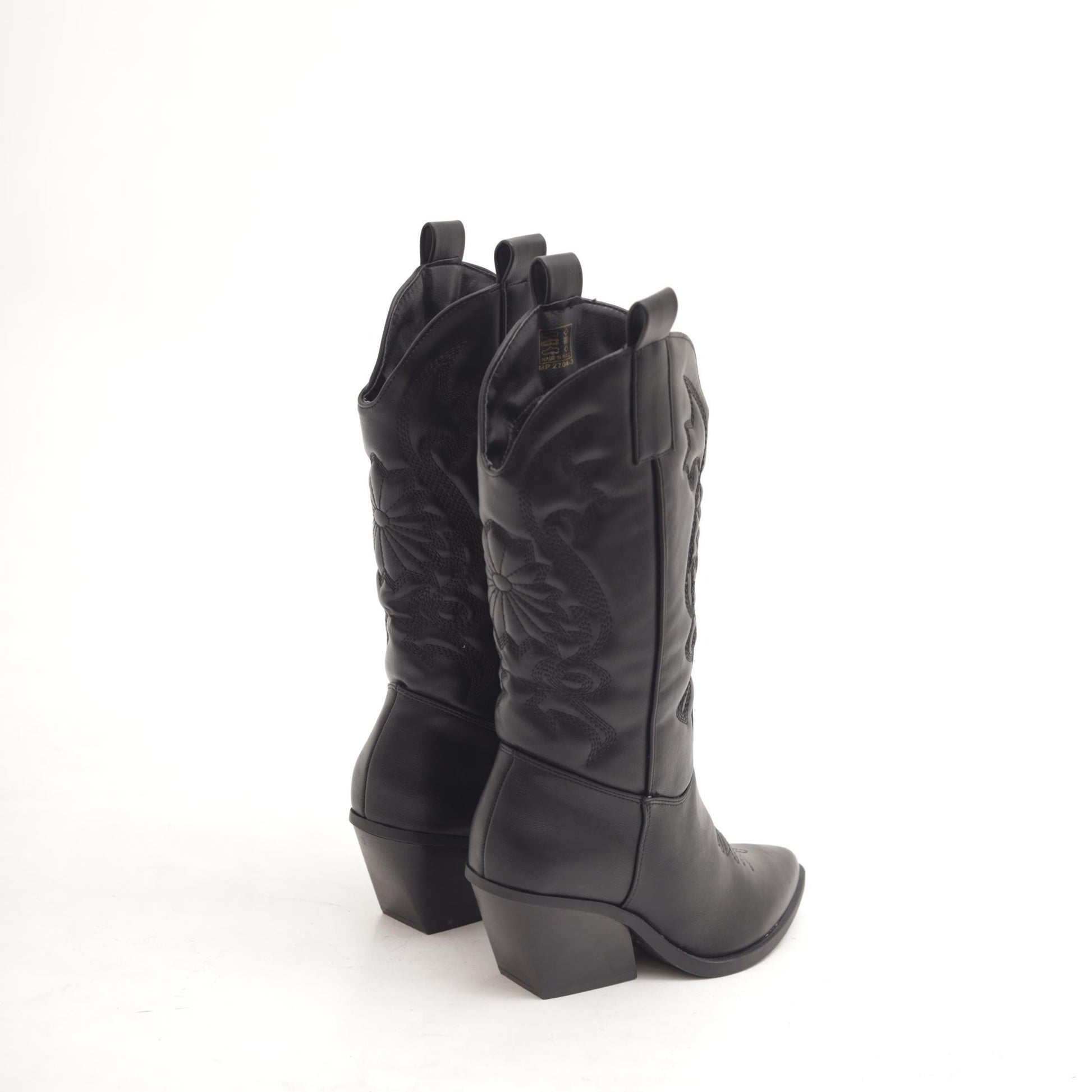 STIVALE TEXANO NERO 