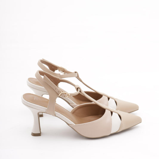 T-BAR MULTICOLORE BEIGE 