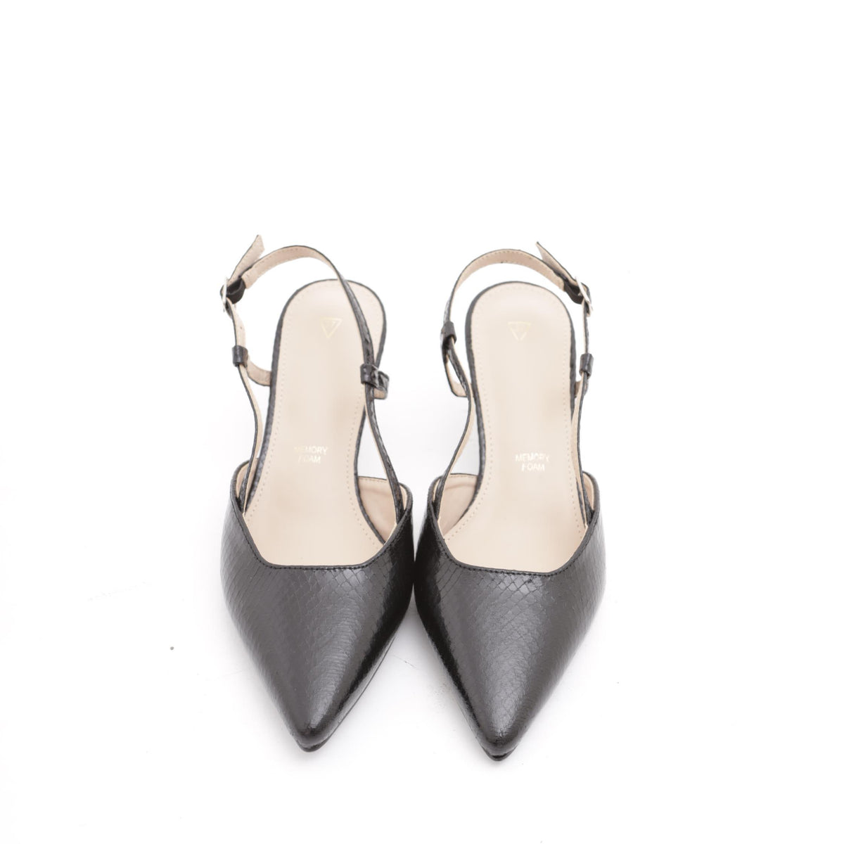 SLINGBACK SNAKE NERO 
