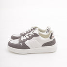 SNEAKERS LOW BIANCO/GRIGIO<BR/> 