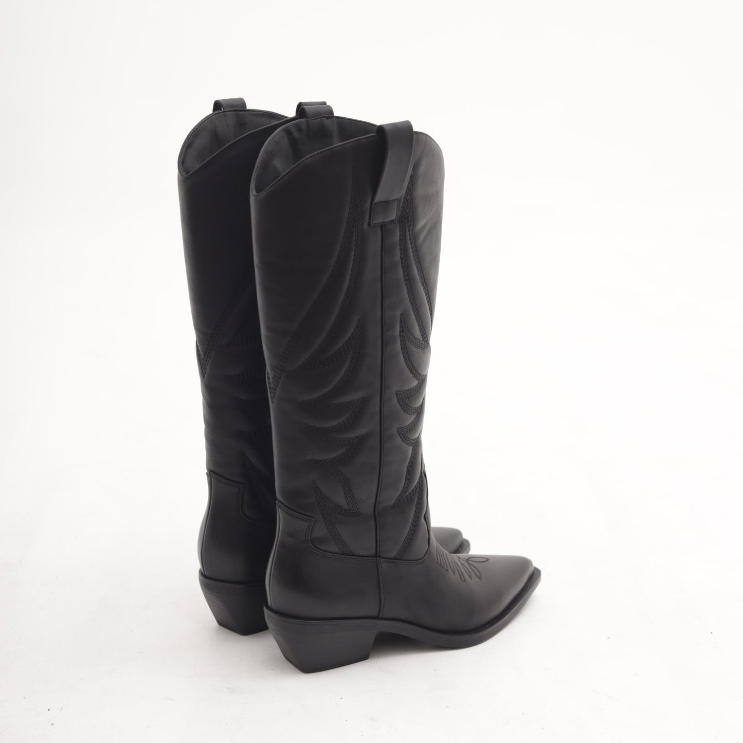 STIVALE CAMPEROS RICAMO NERO MP2702-3PUNE CHOCOLA