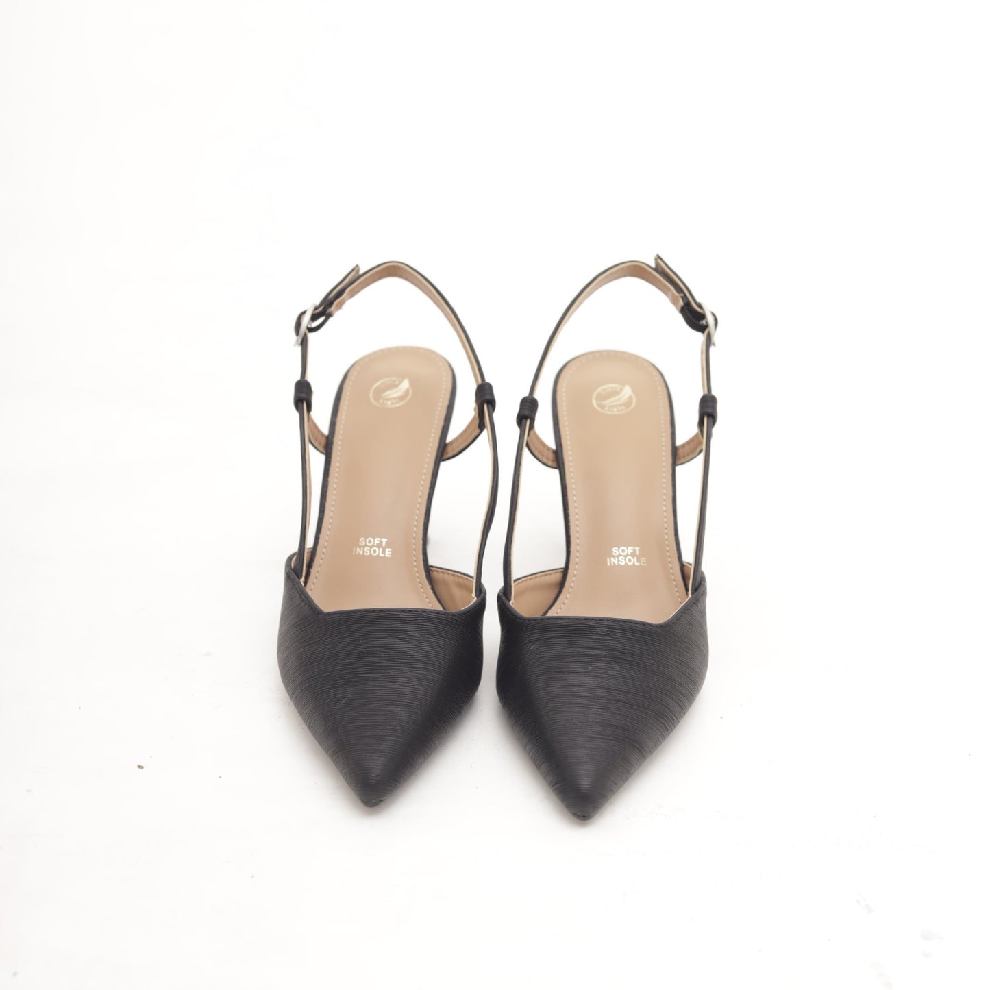 SLINGBACK CHIFFON NERO 