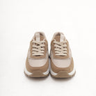 SNEAKERS RUNNING CUOIO 