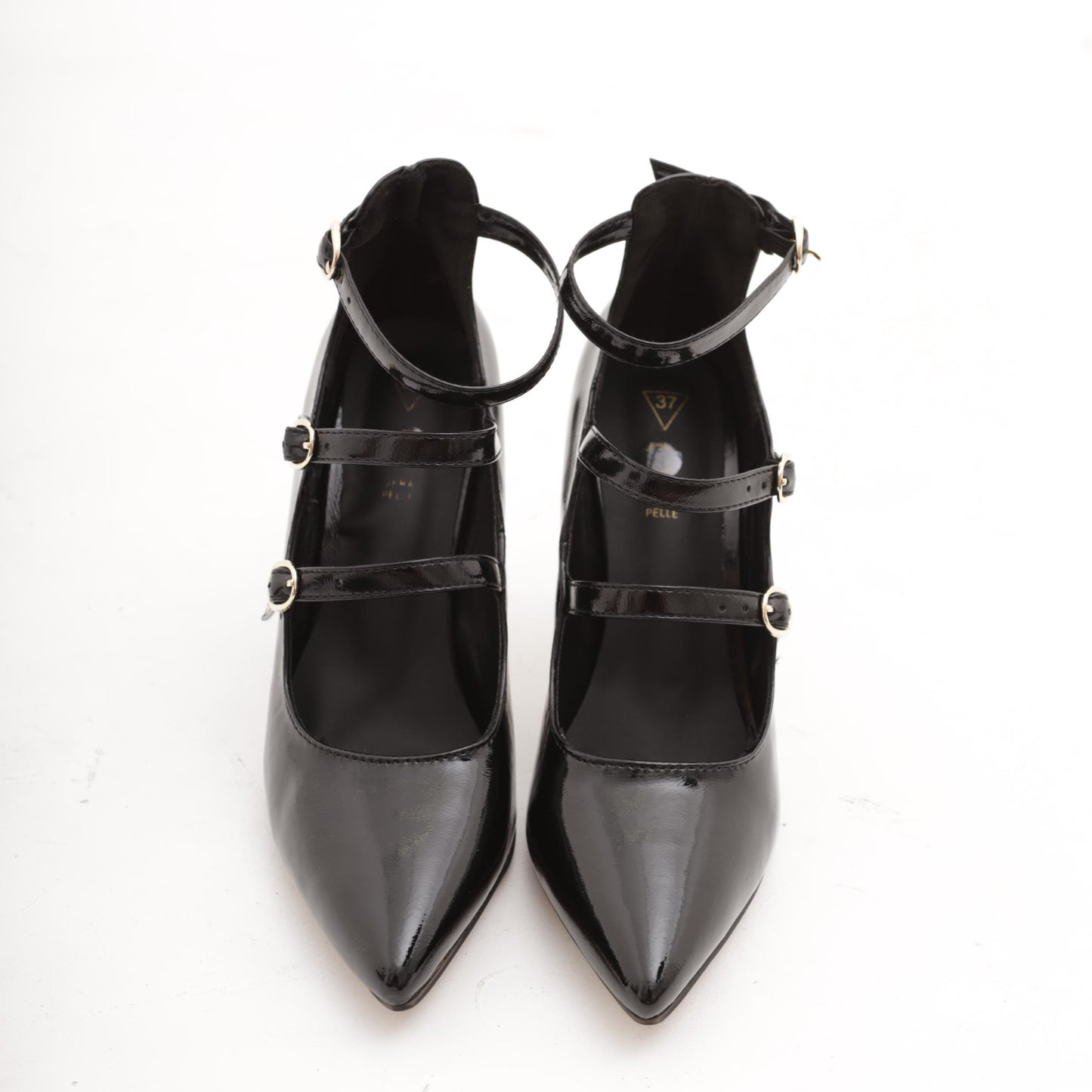 MARY JANE CINTURINO CAVIGLIA NERO MP70016-2VENERO CHOCOLA