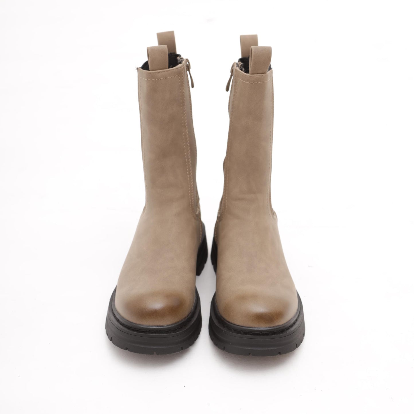 STIVALETTO ELASTICO E ZIP TORTORA MP644-1PUTORTORA CHOCOLA