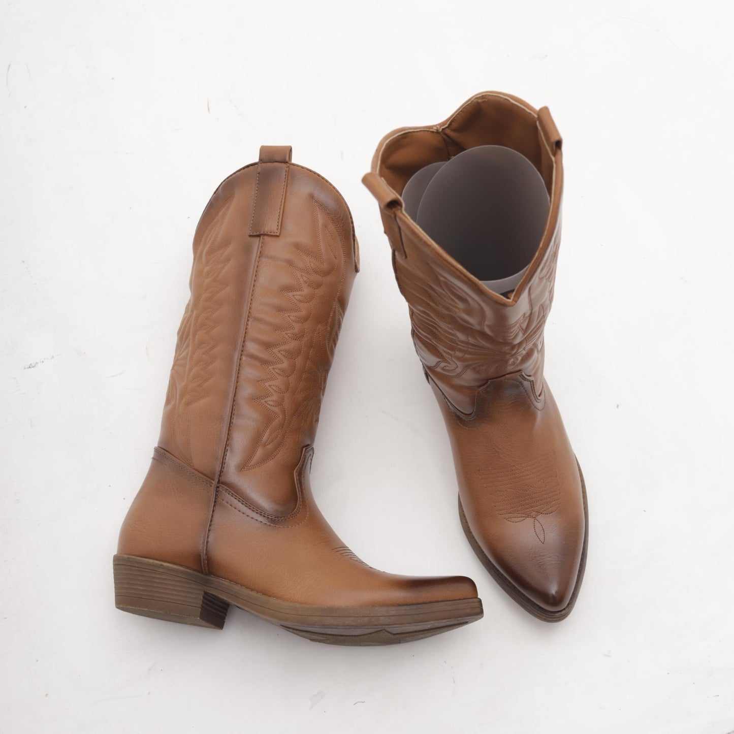 CAMPEROS BASSO RICAMO CUOIO C19004-4PC CHOCOLA