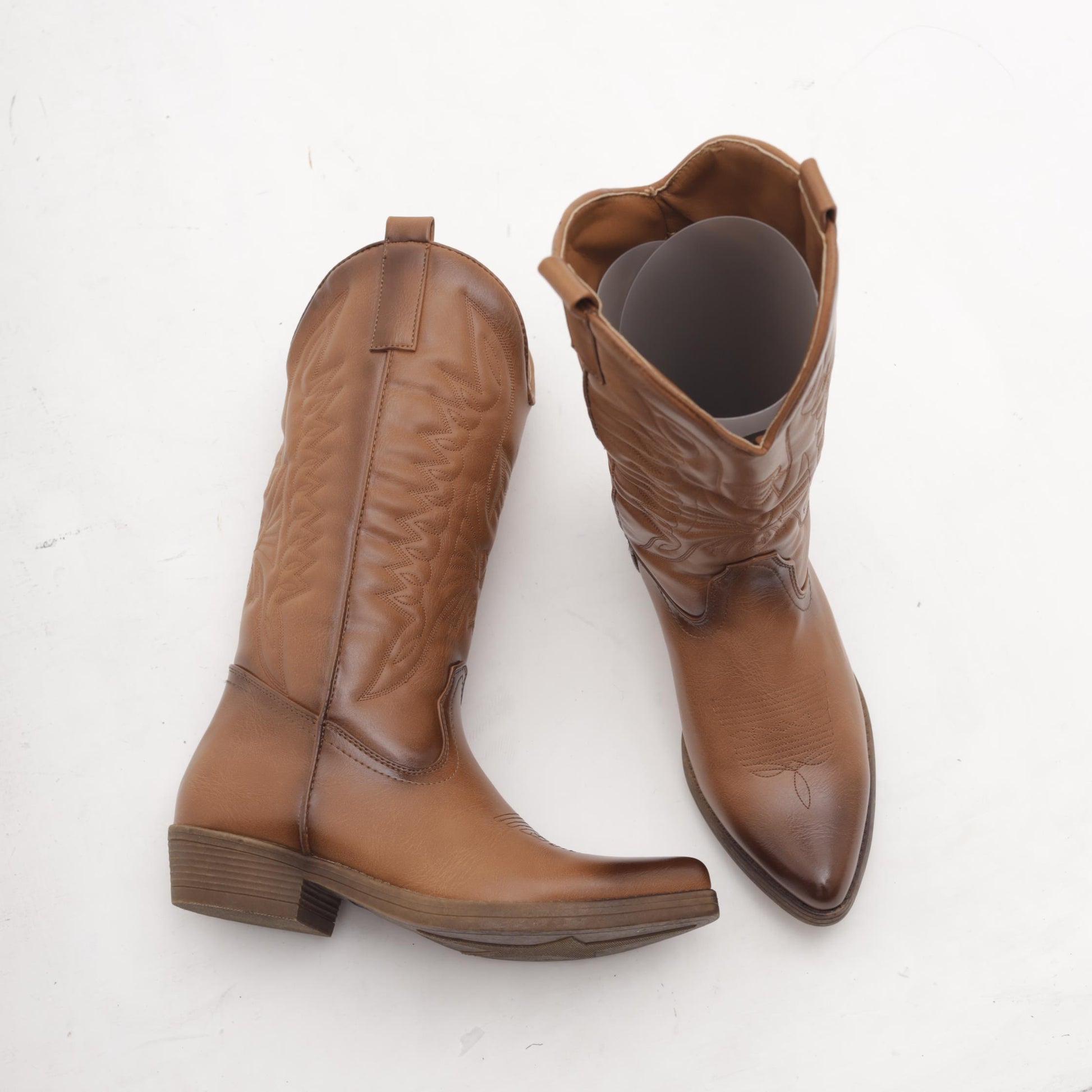 CAMPEROS BASSO RICAMO CUOIO C19004-4PC CHOCOLA