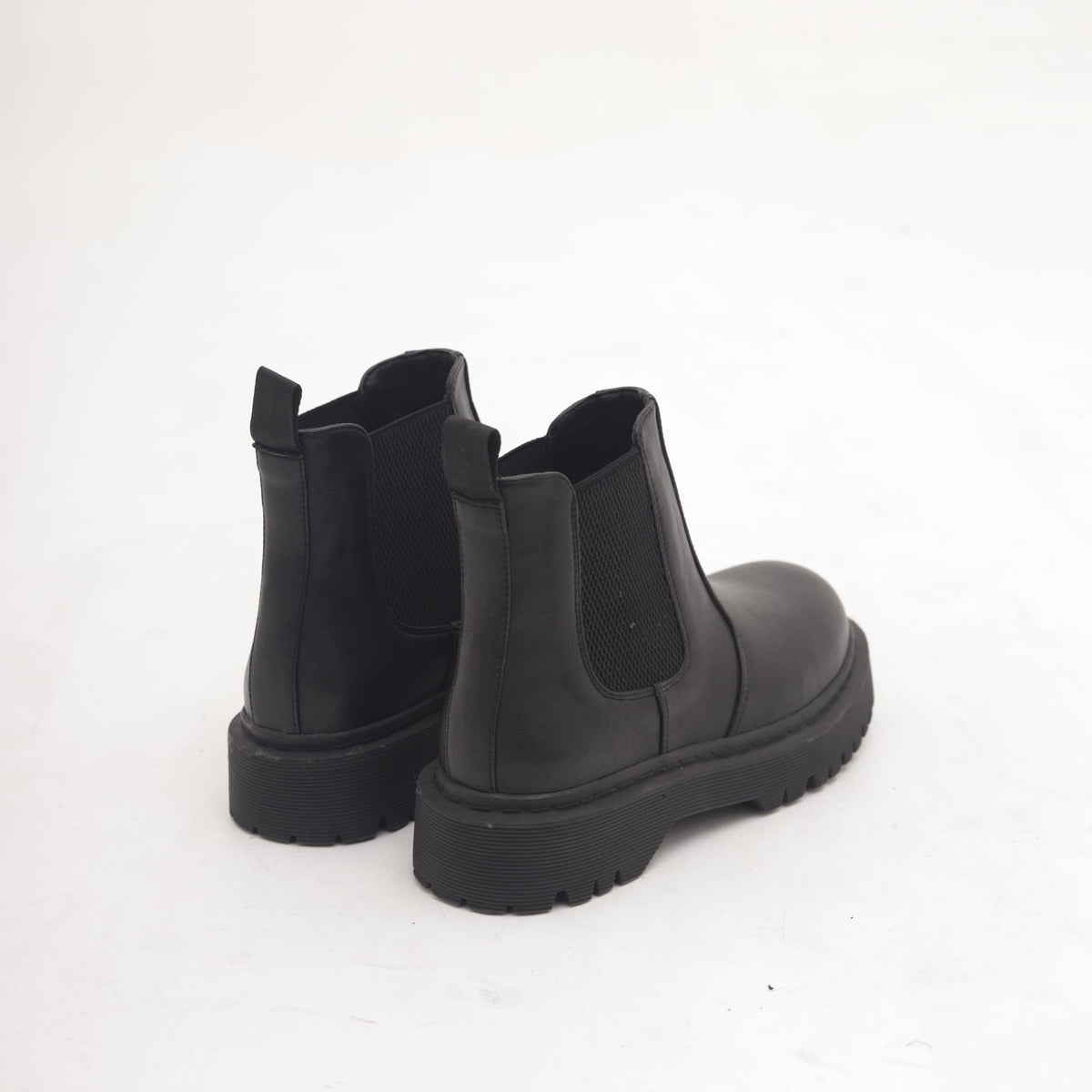 STIVALETTO CHELSEA BASSO NERO 