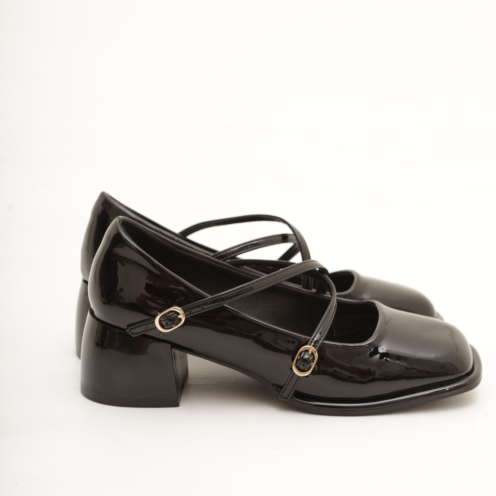 DECOLLETE' BABY INCROCIO NERO 