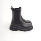STIVALETTO ELASTICO E ZIP NERO 