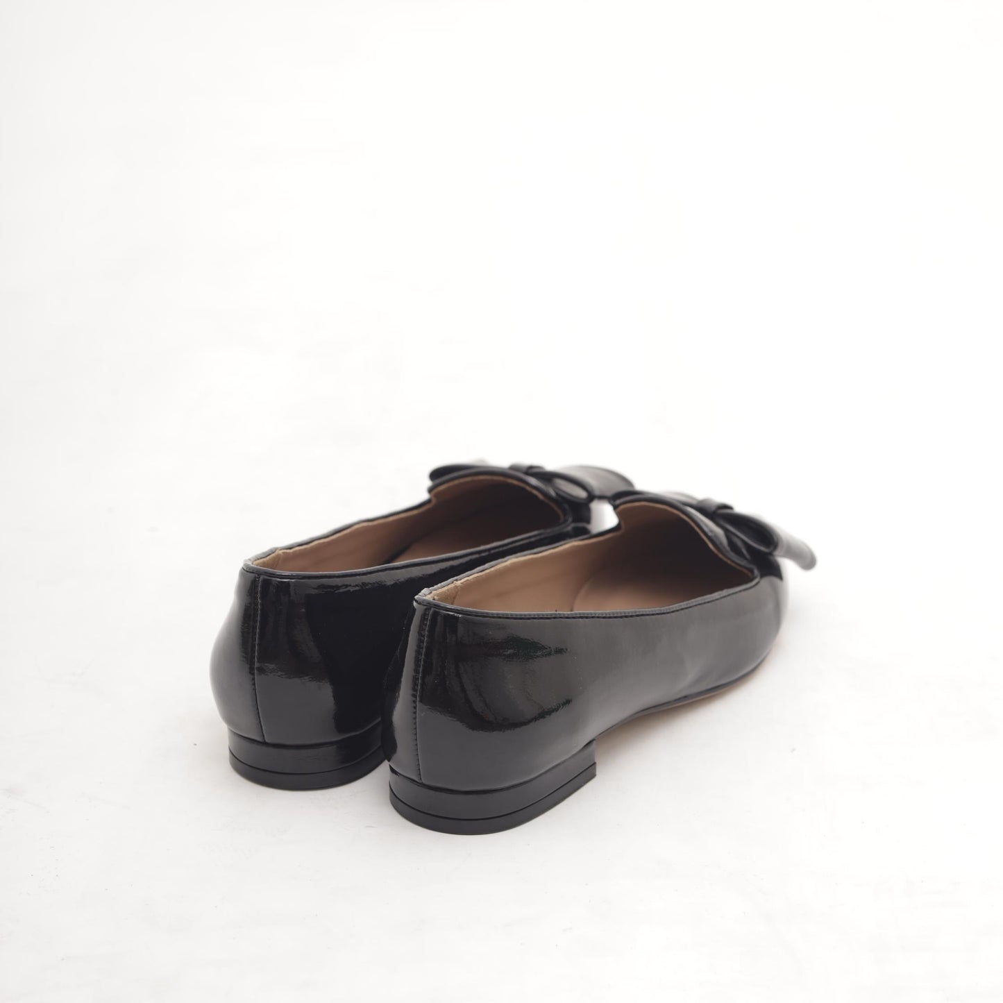 DECOLLETE FLAT FIOCCO NERO 