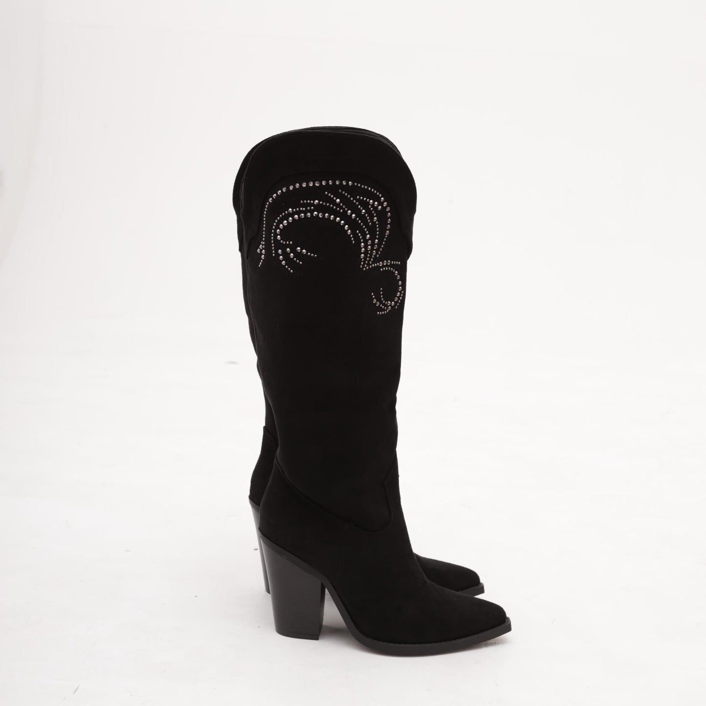 STIVALE CAMPEROS STRASS NERO<BR/> 