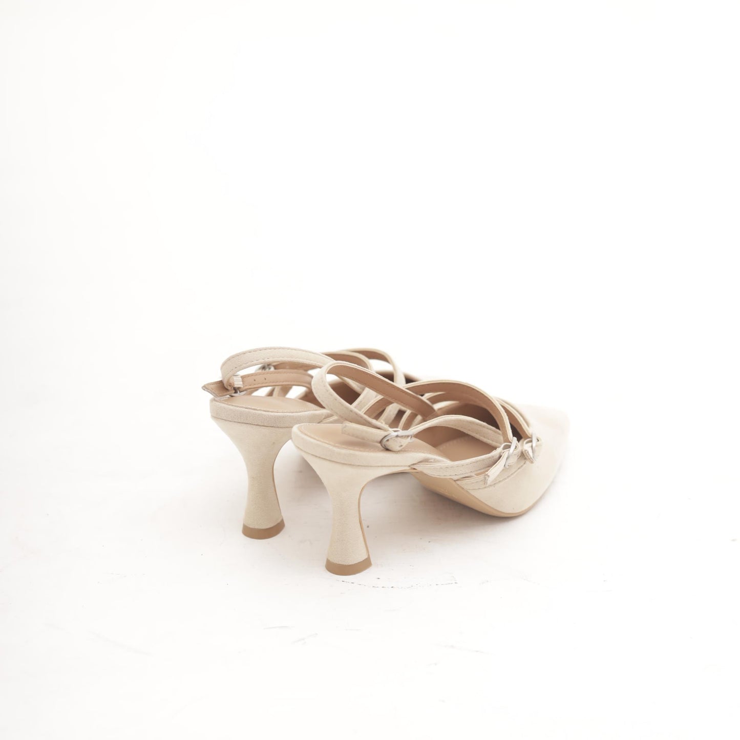 SLINGBACK 2 CINTURINI BEIGE 