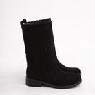 STIVALETTI TRAFORATI NERO<BR/> 