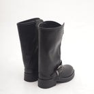 STIVALE BIKER ZIP NERO 