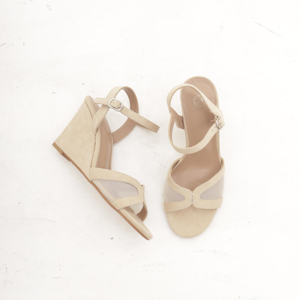 SANDALO ZEPPA MESH BEIGE 