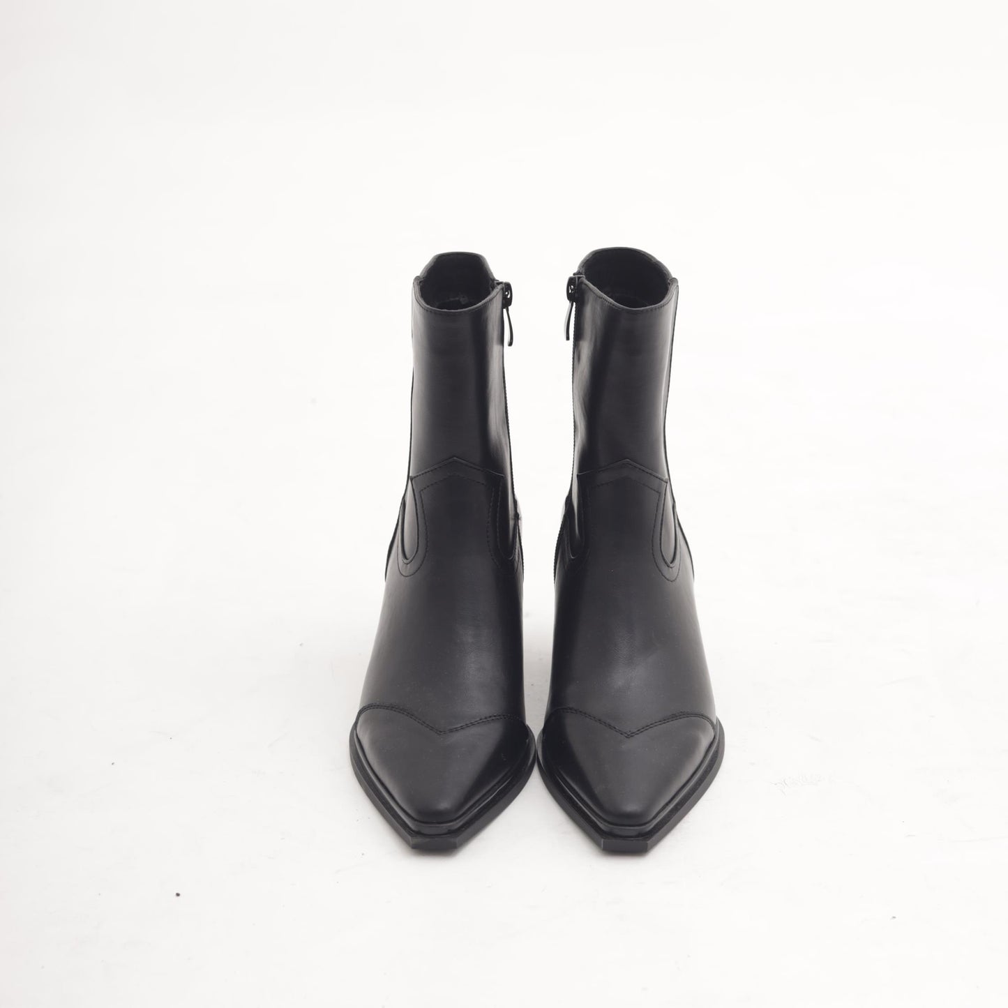 STIVALETTO TEXANO CON PUNTALE NERO MP2742-1PUNE CHOCOLA