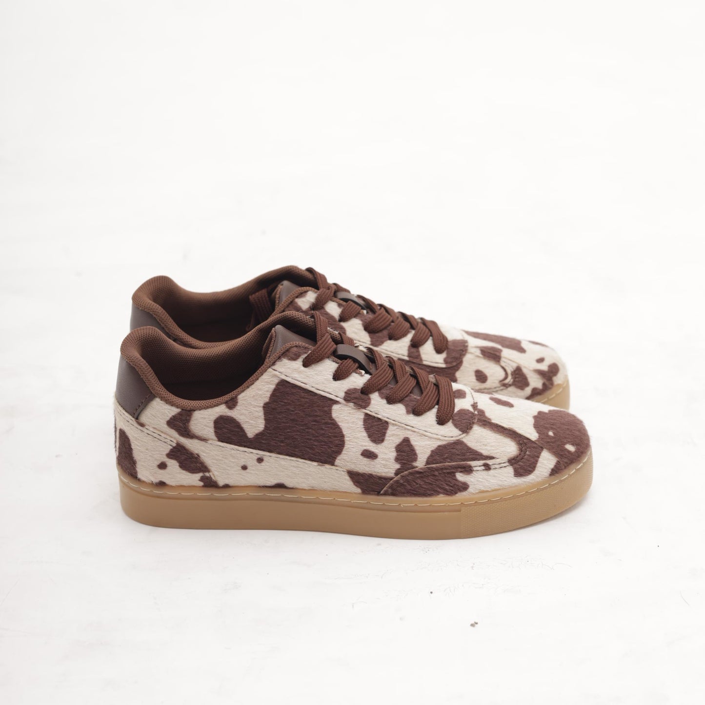 SNEAKERS ANIMALIER MARRONE 