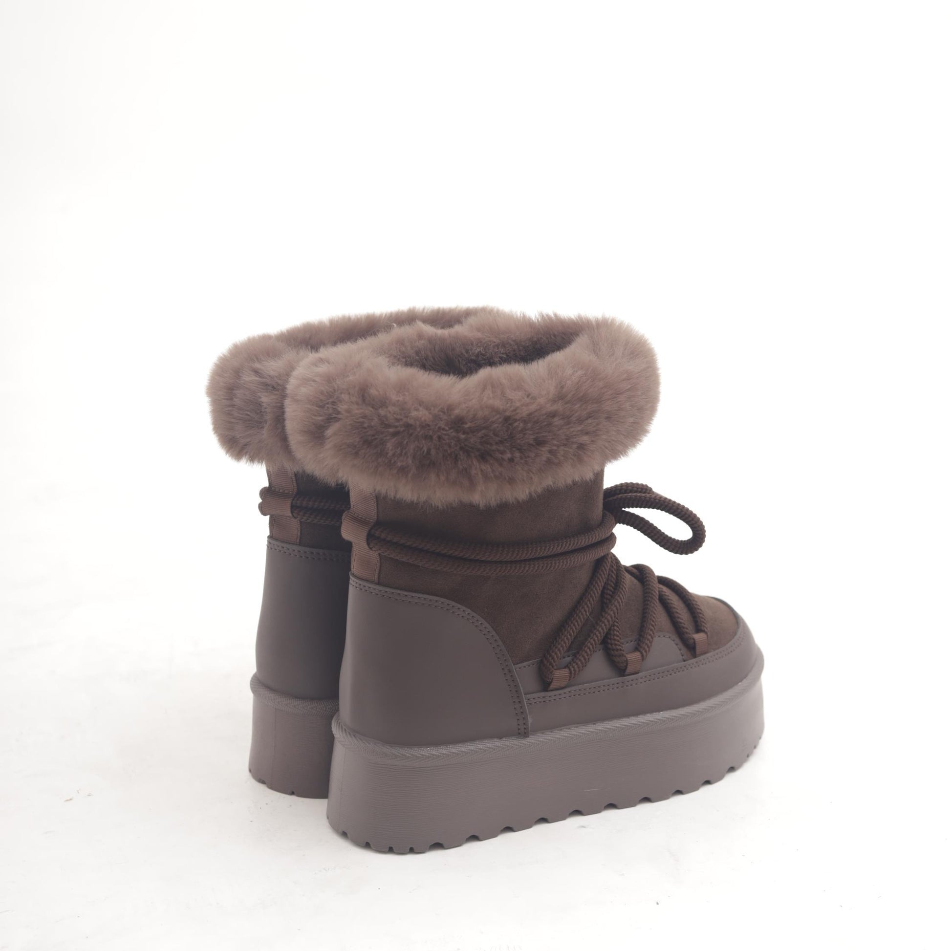 STIVALETTO MAMMUT LACCI TESTA DI MORO MP1002-5MFTDM CHOCOLA