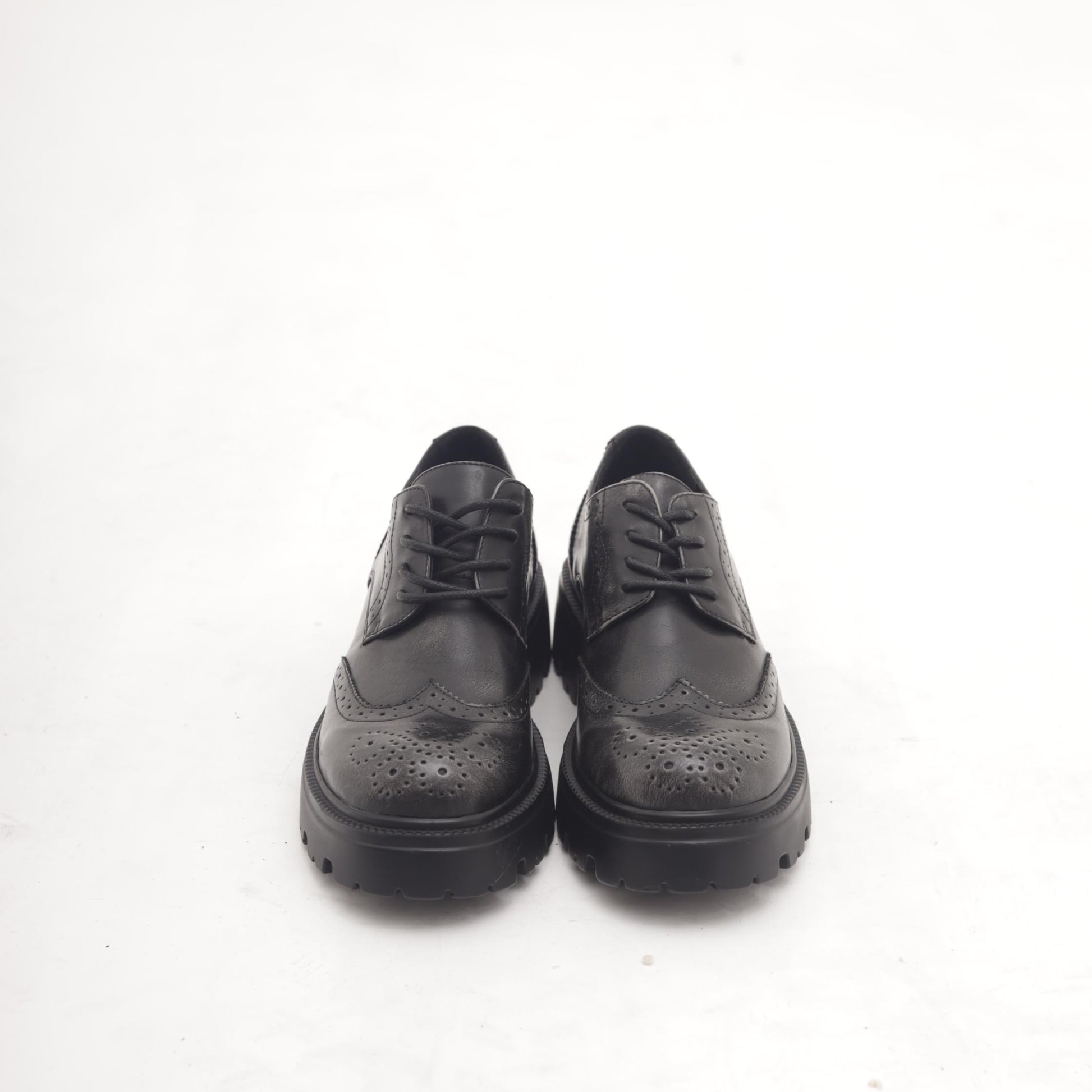 OXFORD SUOLA ALTA NERO 
