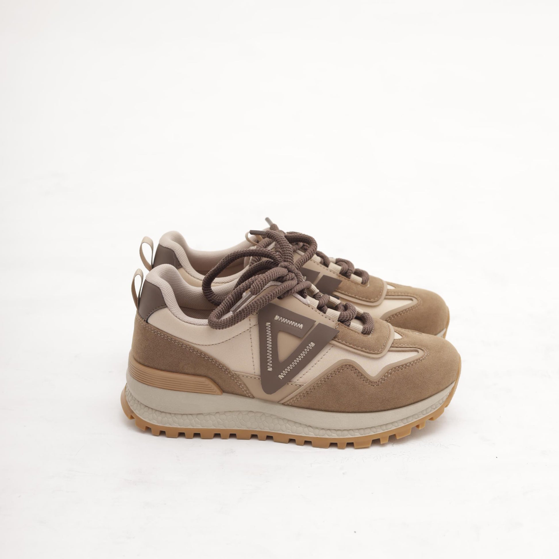 SNEAKERS RUNNING TRIANGLE TORTORA MP903-5PUTA CHOCOLA