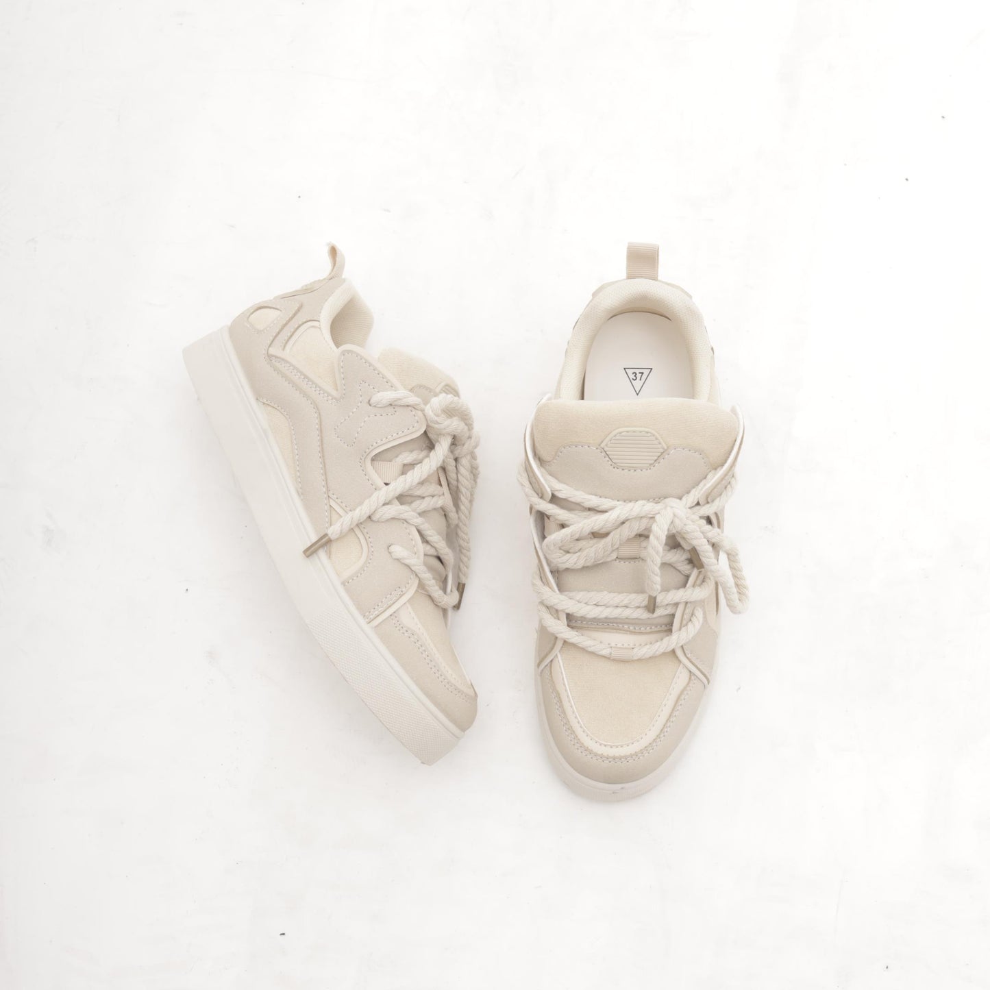 SNEAKERS SKATE BEIGE MP905-1AMFBE CHOCOLA