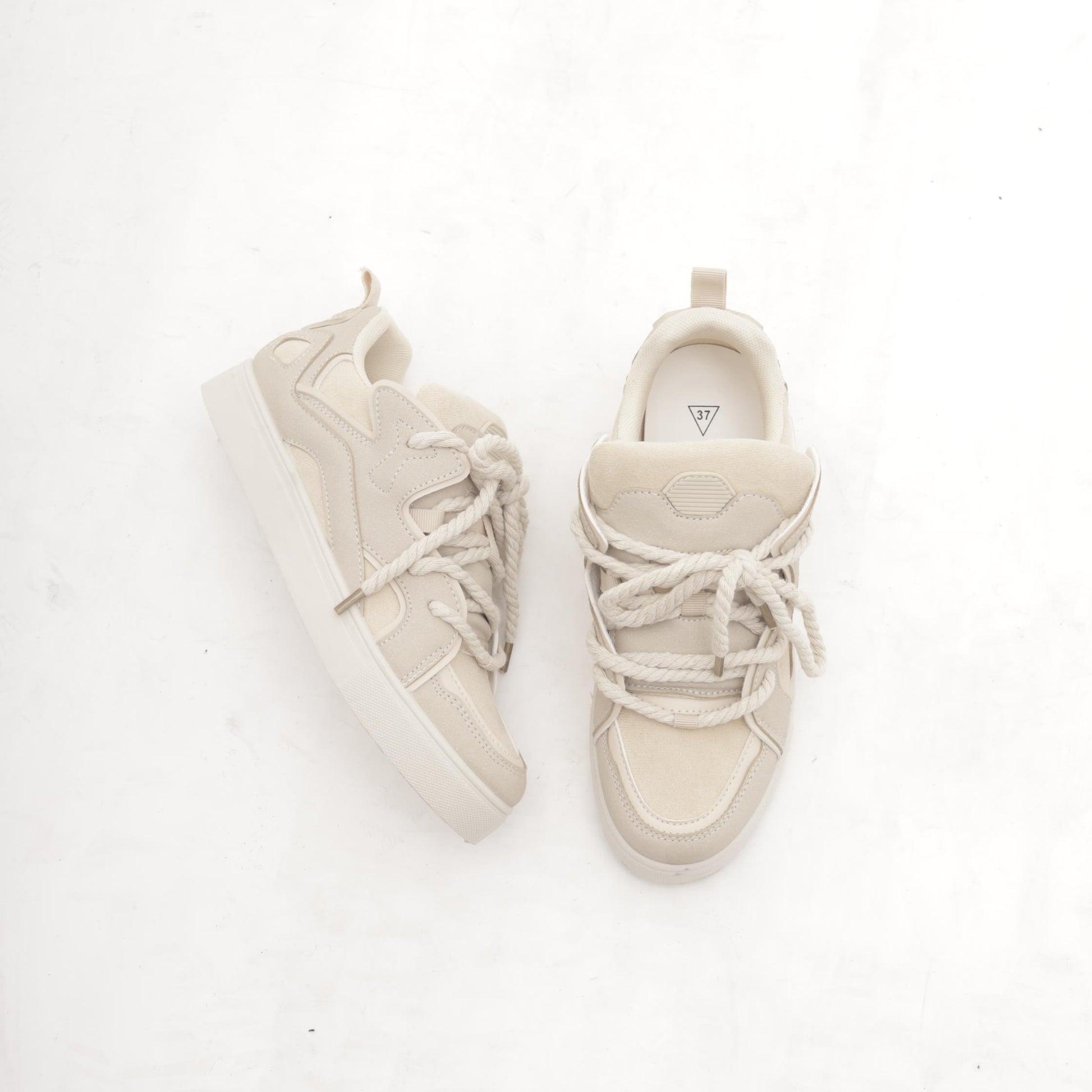 SNEAKERS SKATE BEIGE MP905-1AMFBE CHOCOLA