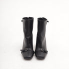 STIVALETTO OVERSIZE TACCO NERO 