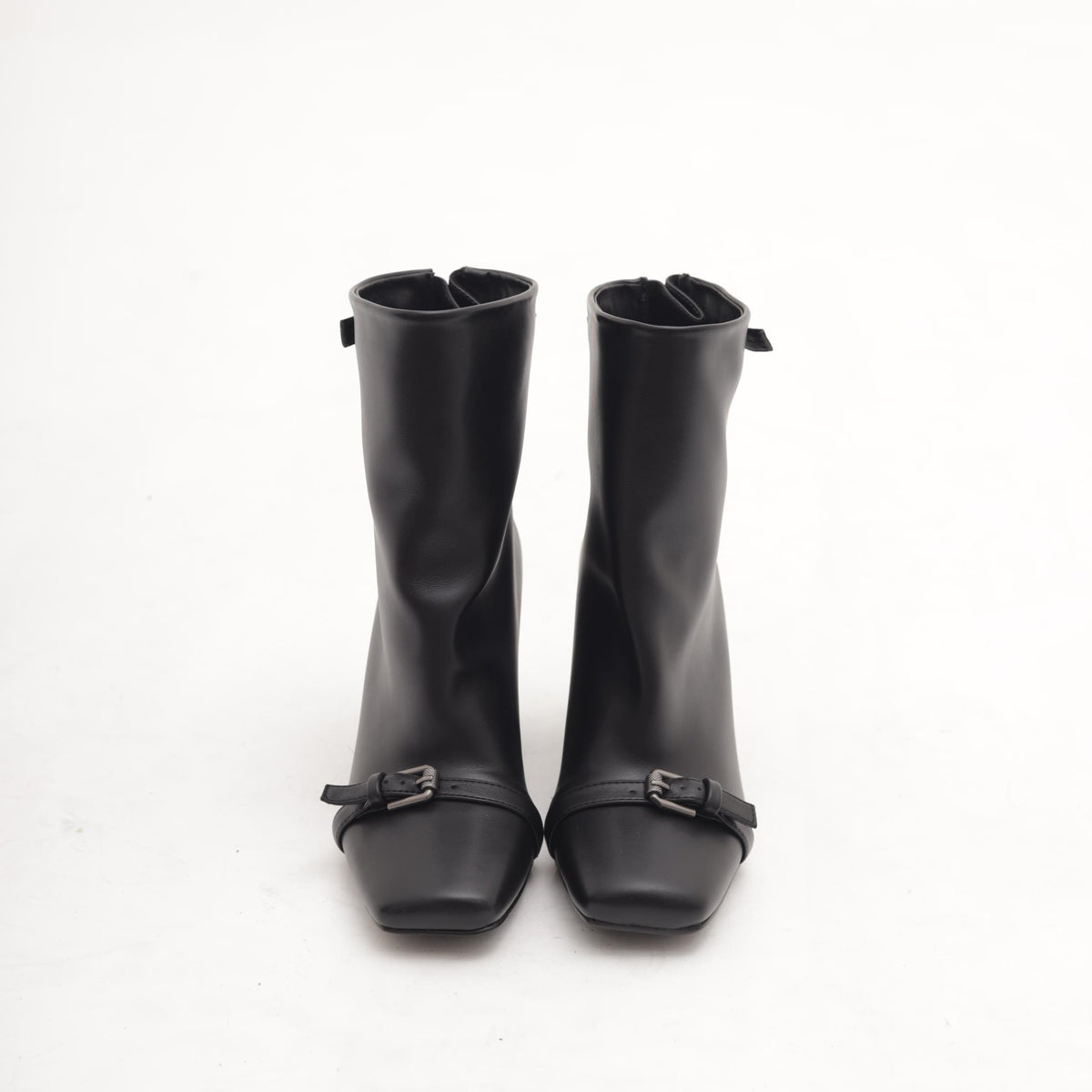 STIVALETTO OVERSIZE TACCO NERO 