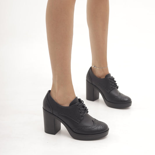 DERBY TACCO NERO MP354-4PUNE CHOCOLA