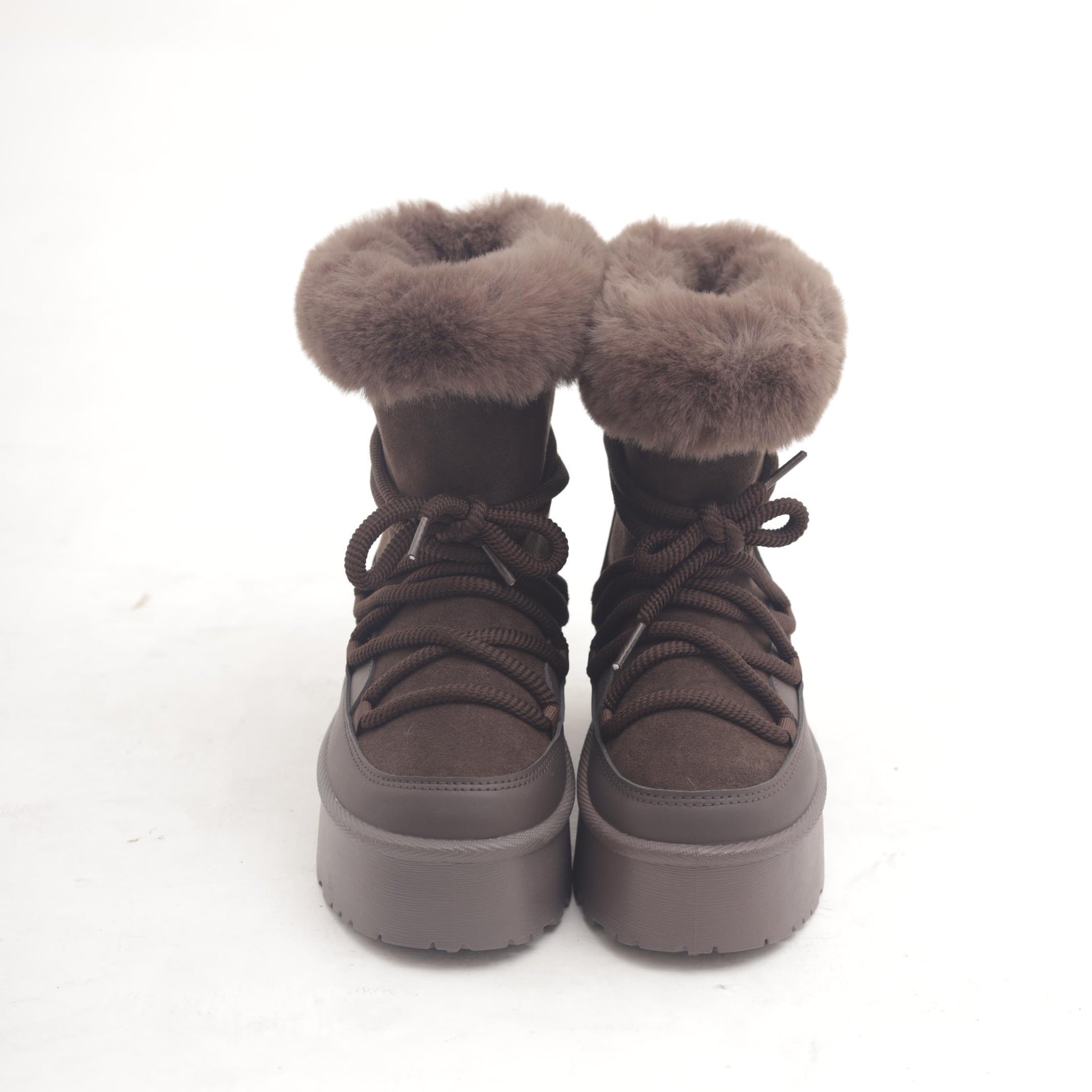 STIVALETTO MAMMUT LACCI TESTA DI MORO MP1002-5MFTDM CHOCOLA