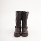 STIVALE BIKER ZIP TESTA DI MORO 