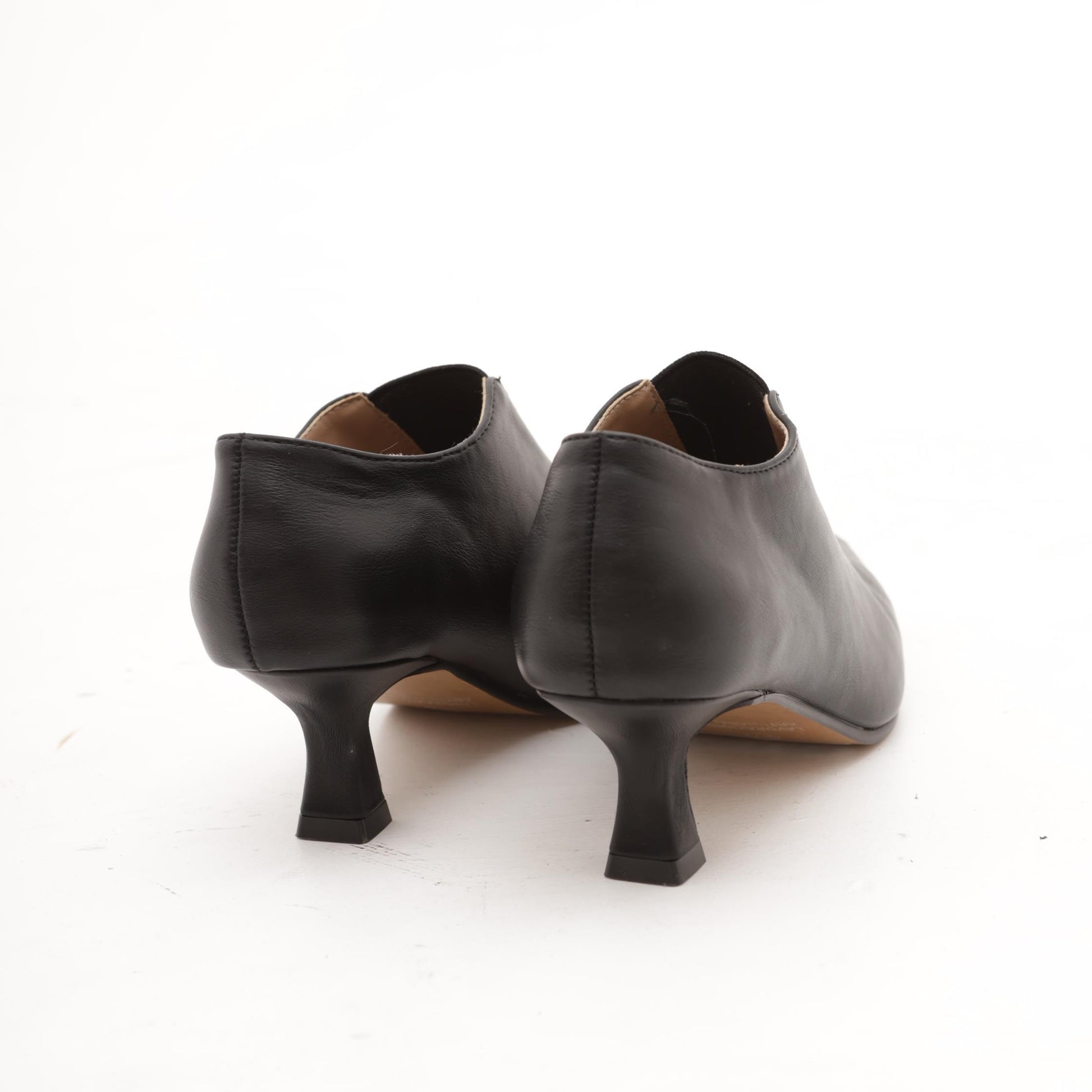 TRONCHETTO ELASTICO TACCO NERO 